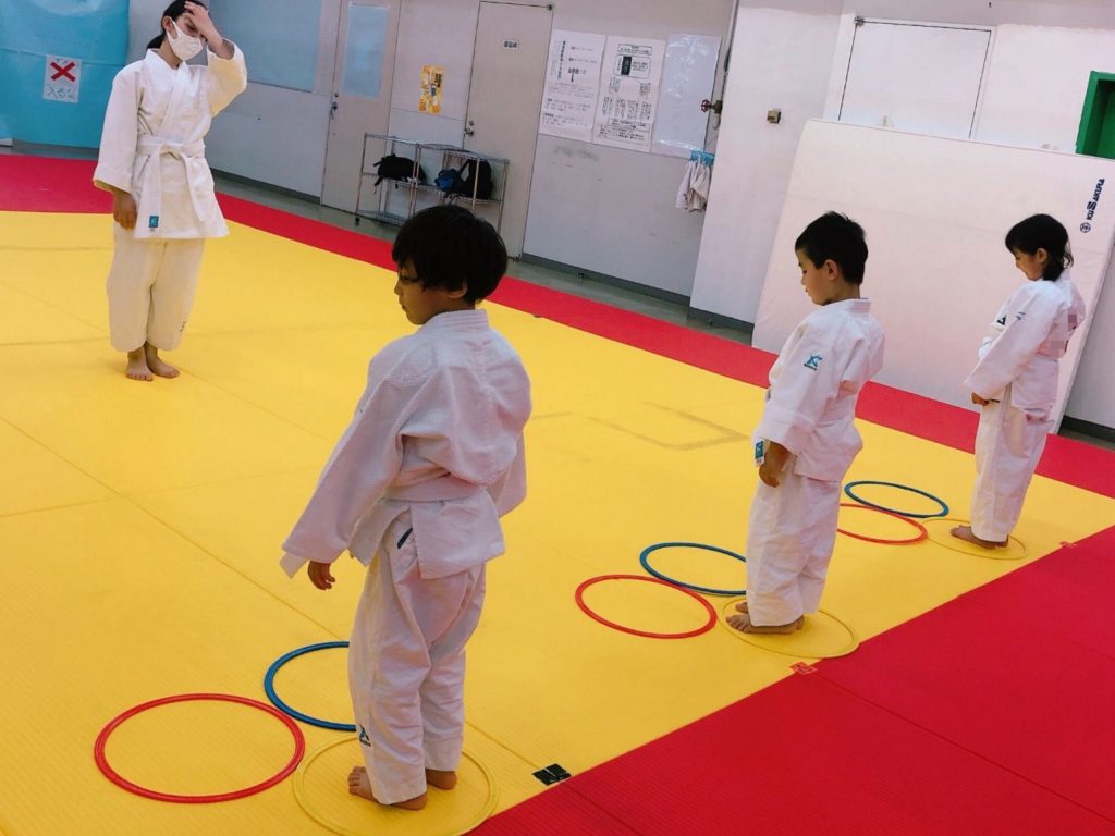 幼年部・少年部 礼の足はこび 